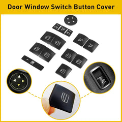 For Mercedes-Benz E200 E350 E500 E300 E250 Window Master Switch Button Cap Cover 6B93BC-57