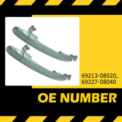Outside Exterior Sliding Door Handle Left Right Rear For 04-10 Toyota Sienna EOA 6B93BC-57