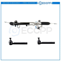 Eccpp Complete Rack & Pinion Assembly,2 Outer Tie Rod For Rx330 Rx350 Highlander 6B93BC-57