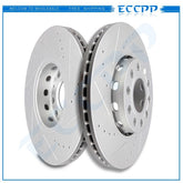 Front Brake Discs Rotors For 1995-2001 Audi A6 1998-2005 Volkswagen Passat 6B93BC-57