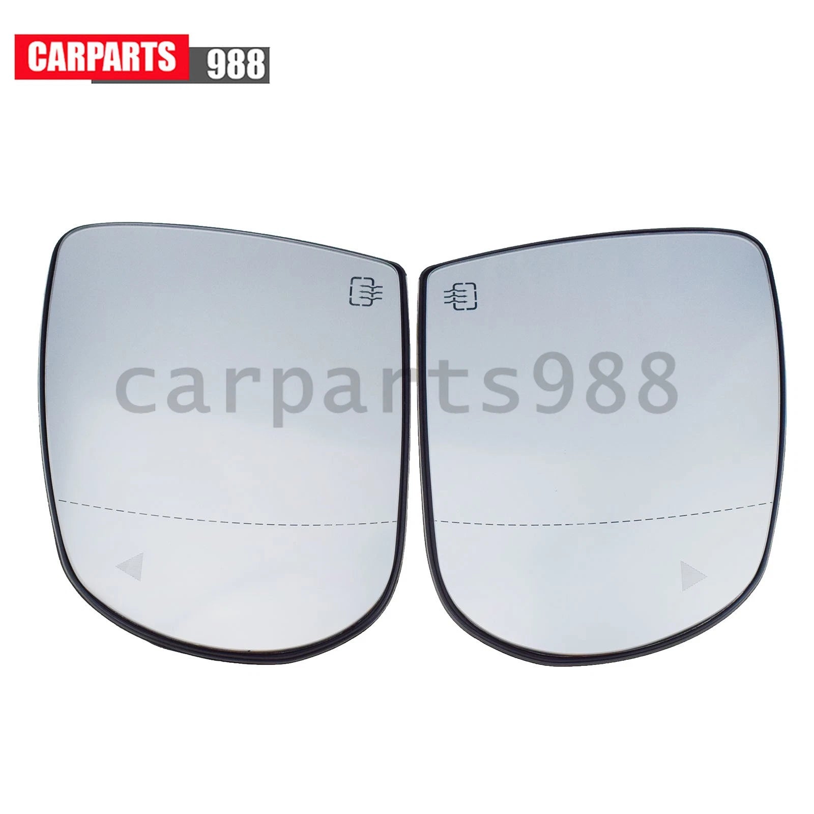 Left Right Mirror Glass Heated & Blind Spot For 2014-22 Jeep Cherokee 68228919AA 6B93BC-57