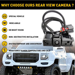 Rear View Backup Camera HD Night Vision For 16-19 Chevy Silverado GMC Sierra EOA 6B93BC-57