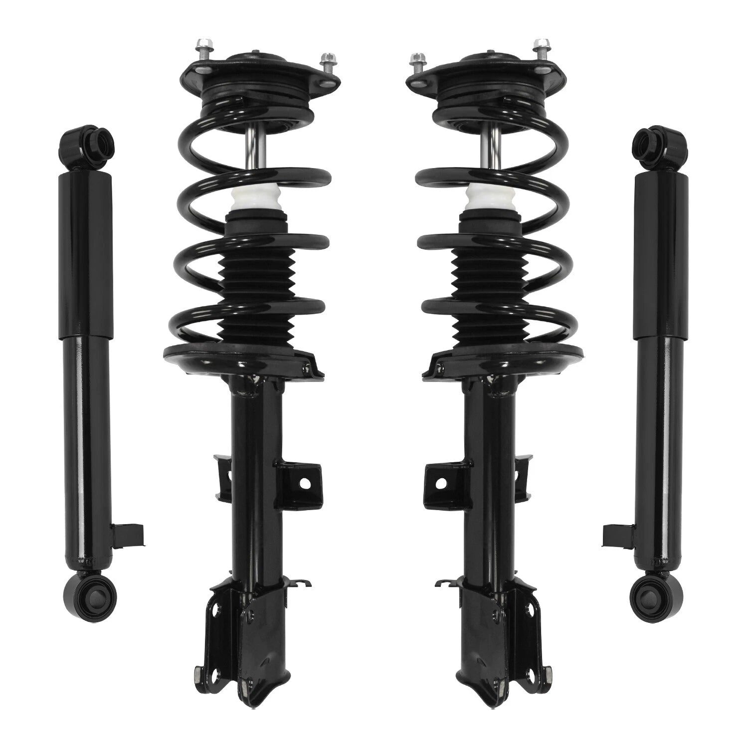 Front & Rear Complete Strut Assembly Shock Kit for 2011-2013 Kia Sorento 6B93BC-57