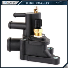 Water Pump Thermostat For Chrysler Sebring Dodge Stratus 2.7L 2001-2006 6B93BC-57
