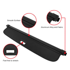 ECCPP Retractable Rear Cargo Cover Shield Shade For 2023-2025 Cadillac Lyriq ECCPP