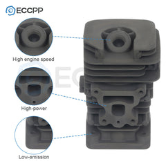41mm Cylinder Piston Kit For Partner 742 840 842 McCulloch 742 842 Chainsaw 6B93BC-57