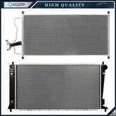 Aluminum Radiator & AC Condenser Cooling Kit For 2004 2005 2006-2008 Ford F-150 6B93BC-57