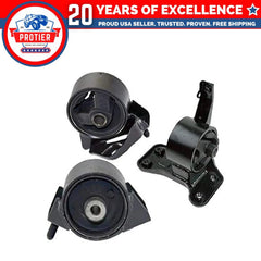 Fits 1999-2000 Hyundai Elantra 2.0L AUTO Trans Engine Motor & Trans Mount Set 6B93BC-57