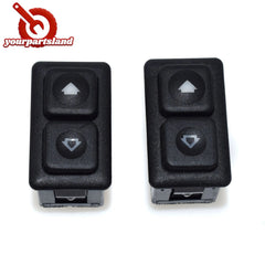 2 PCS Illuminated Power Window Switch 5 Pins For BMW E23 E24 E28 E30 61311381205 6B93BC-57
