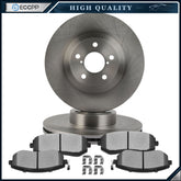 Front Discs Brake Rotors and Ceramic Pads For Subaru Baja 2004 - 2006 KOEEP