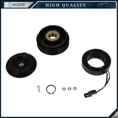 A/C AC Compressor Clutch Kit For Santa Fe For Amanti XG300 XG350 Coil Pulley 6B93BC-57