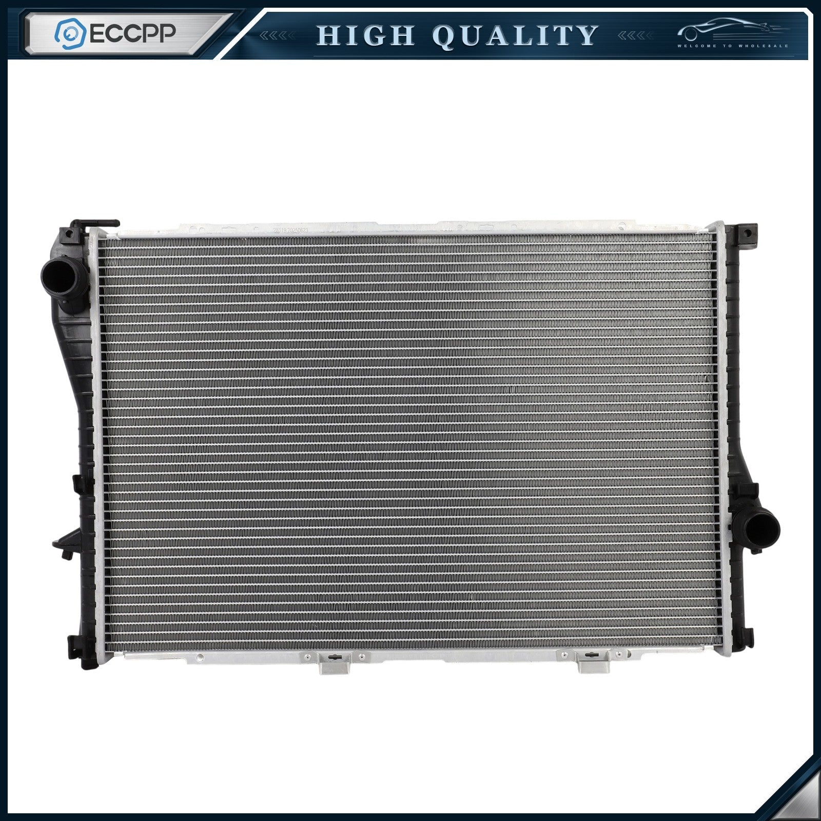 Replacement Aluminum Radiator for 01-03 BMW 528i 04 06 BMW 528i Fits CU2284 KOEEP