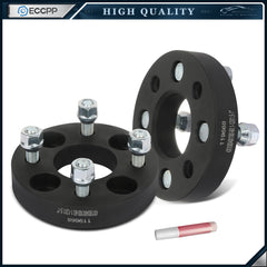 2Pcs 1" 25mm 4x100 Wheel Spacers For Toyota Corolla Echo Mazda Miata Honda Civic 6B93BC-57