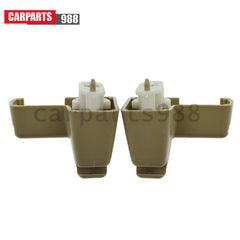 Left Right Sun Visor Retainer Clip Beige For Land Rover Range Rover L322 2003-12 6B93BC-57