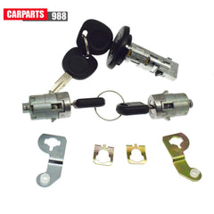 Ignition & Door Lock Cylinder W/Keys for 2001-06 Chevy GMC Silverado Tahoe Yukon 6B93BC-57