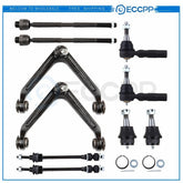 Fits 2002-2005 Dodge Ram 1500 4WD 10pcs Front Control Arms Tie Rods Ball Joints 6B93BC-57