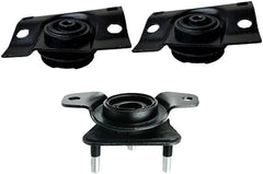 Fits 2017-2019 Nissan Titan/Titan XD 5.6L Engine Motor & Trans Mount Set 3PCS : 6B93BC-57