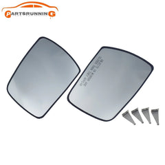 Pair Driver & Passenger Side View Mirror Glass For 2010-2013 KIA SOUL 876212K000 6B93BC-57