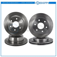 Front Rear Brake Discs Rotors For 2003-2005 Chevrolet Astro 4.3L