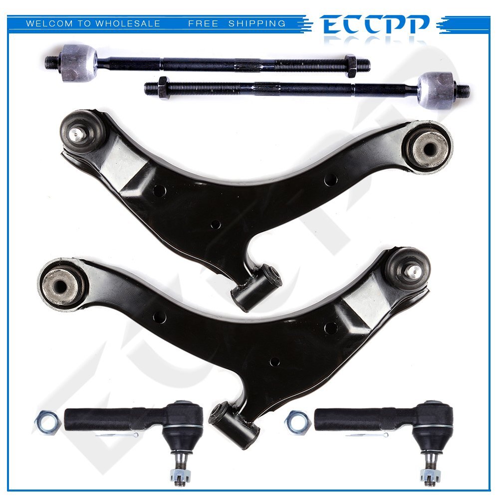 6x Tie Rods Lower Control Arms Suspension Kit For 2001-2010 Chrysler PT Cruiser KOEEP