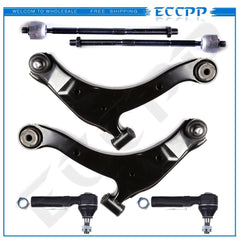 6x Tie Rods Lower Control Arms Suspension Kit For 2001-2010 Chrysler PT Cruiser KOEEP