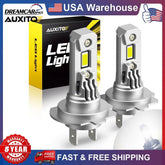 2x 4x H7 LED Headlight High Low Beam Bulbs 6000K Car Front Lamps 600% Brighter 6B93BC-57