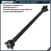 ECCPP Front Driveshaft For BMW E90 325xi 328xi 330xi 335xi E84 X1 936-310 AWD ECCPP