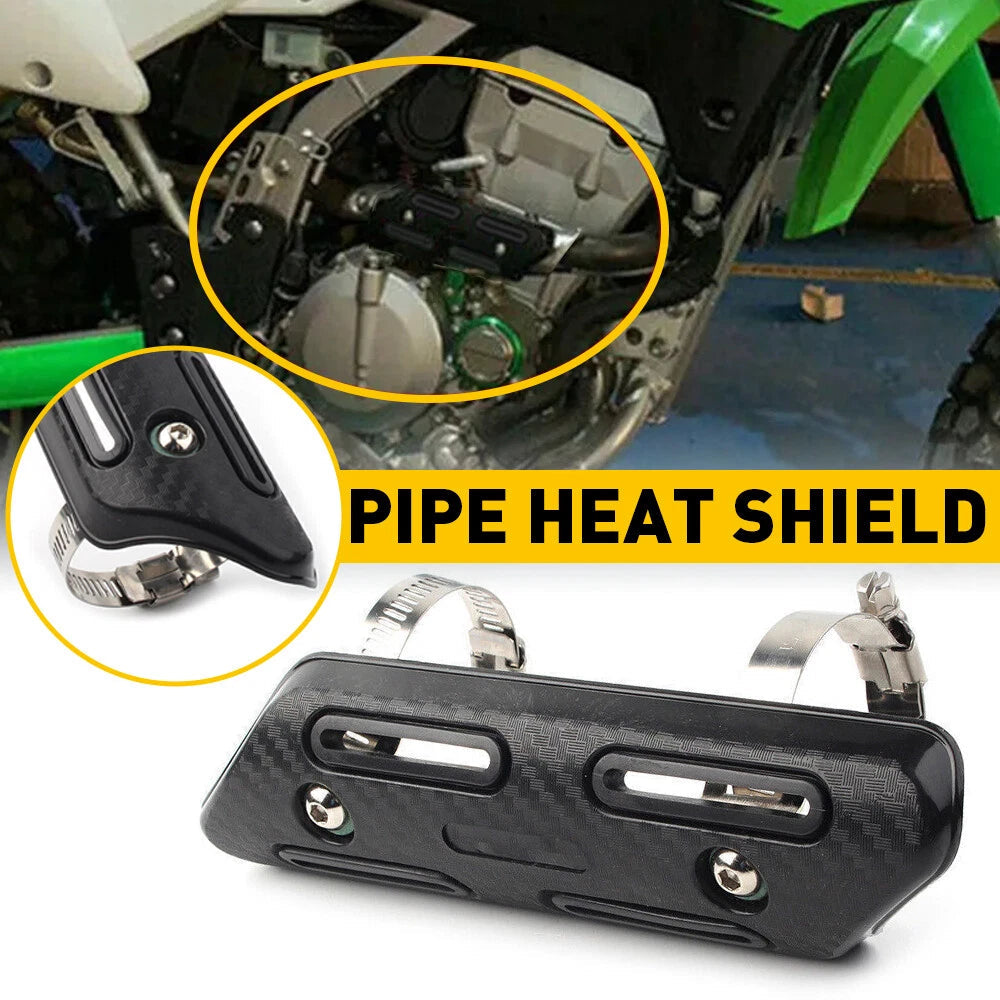 Exhaust Pipe Heat Shield Guard Heel For 2003-2019 Honda CRF230F CRF125F CRF250F 6B93BC-57