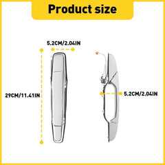 Rear Driver Left Door For Handle 07-13 Escalade Silverado GMC Cadillac Chrome US 6B93BC-57