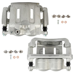 Front Brake Calipers 2Pcs Set For 2011 Ford F-450 Super Duty 18B4997 18B4996 6B93BC-57