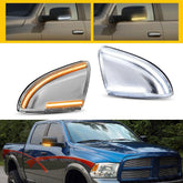 Side Mirror Turn Light Signal Lens For 2009-18 Dodge RAM 1500 2010-18 2500 3500 6B93BC-57