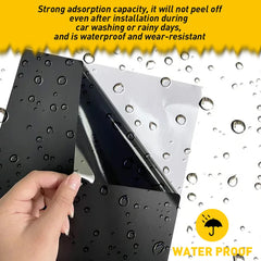 60x10'' Car Window Tint Windshield Sun Visor Vinyl PVC Decal Strip Sticker Black 6B93BC-57