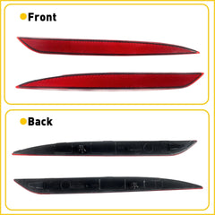 For Tesla Model Y 2022 2021 2020 Tail Rear Bumper Reflector Red Pair LH RH EOA 6B93BC-57
