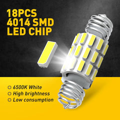 6X AUXITO 31MM-36MM Festoon LED Map Dome License Plate Light Bulb Kit White EOA AUXITO