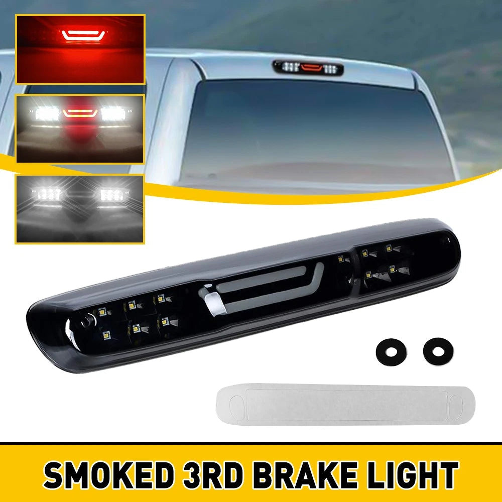 LED 3rd Third Brake Light Smoked For 07-13 Chevrolet Silverado 1500/2500/3500 EA 6B93BC-57