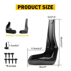 For 10th Gen Civic Hatchback 2017-2021 Splash Guards Mud Flap Car Accessories US 6B93BC-57