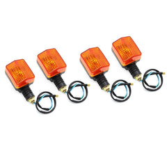 4PCS Mini Turn Signals For Honda CB250 350 400 500 650 900 Shadow 750 Nighthawk