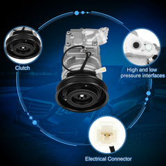 ECCPP AC Compressor 1987-1999 2001 For Toyota Camry For Solara 1999-2000 2001 ECCPP