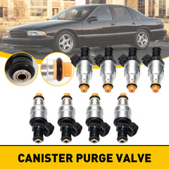 Set(8) 42lb 440cc Fuel Injectors for Chevy Camaro Corvette Impala 0280150558 EOA 6B93BC-57