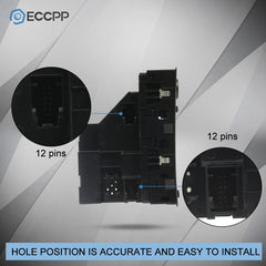 For BMW X5 2001 2002 2003 2004-2006 Power Window Switch With Auto Dimming Mirror 6B93BC-57