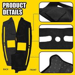 Dashboard Cover For 2015 -2017 2018 Ford F150 Dash Cover Mat Dashmat Black EOA 6B93BC-57