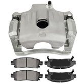 Rear Left Right Brake Caliper Brake Pads Set 5Pcs For 2002-2006 GMC Envoy XL 6B93BC-57