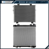 Aluminum Radiator & AC Condenser Cooling Kit For 05 2006 2007-2011 Dodge Dakota 6B93BC-57