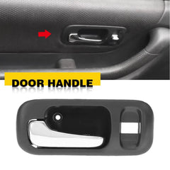 For 1997-2001 Honda CRV Front LH Inside Door Handle Dark / Deep Gray Chrome 6B93BC-57