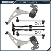 Front Control Arm and Ball Joint Tie Rod End Sway Bar End For 2014-20 Acura MDX KOEEP