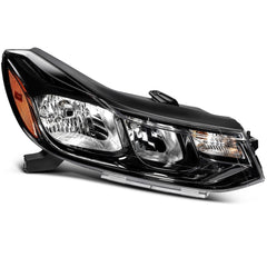 ECCPP Headlights Assembly For Chevrolet Trax LS 1.4L 1.8L 2017-2022 Pair Black 6B93BC-57