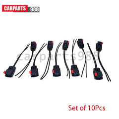 10x Alternator Regulator Connector Harness 2 Way For Dodge Chrysler 04727324AC 6B93BC-57