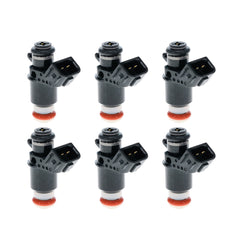 6X Fuel Injectors 16450-MCA-013 For Honda Goldwing Valkyrie 1800 Silver Wing 600