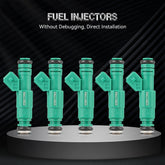 5 Fuel Injectors For Volvo V70 2004-2007 S60 2003-2007 2.5L Volvo C70 2.4L 2004 6B93BC-57