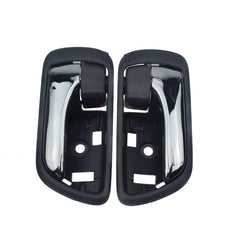 2Pcs Interior Door Handle Left Right Gray Chrome For Toyota Camry 2002-2006 6B93BC-57